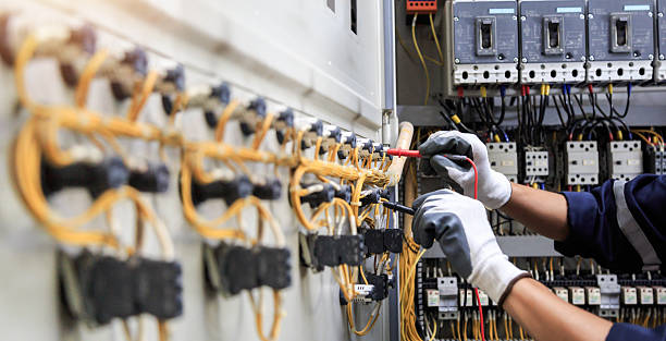 Professional Electrician technician working in Westfield, IN